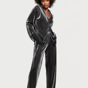Victoria's Secret Shimmer Kint Pajama set